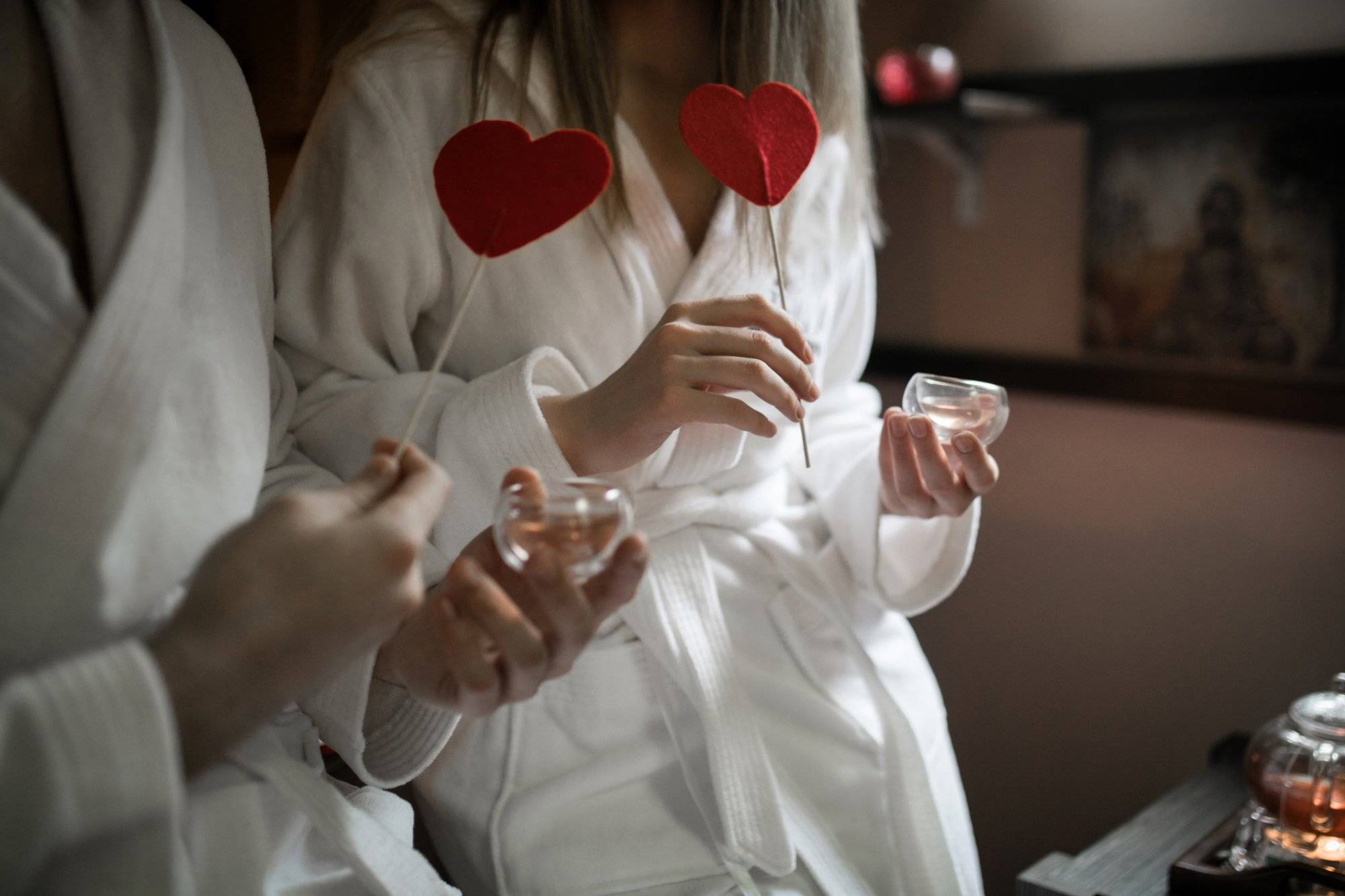 Valentine's day spa enjoyment